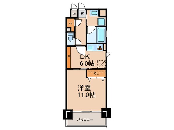 ム－ランマグノリアの物件間取画像